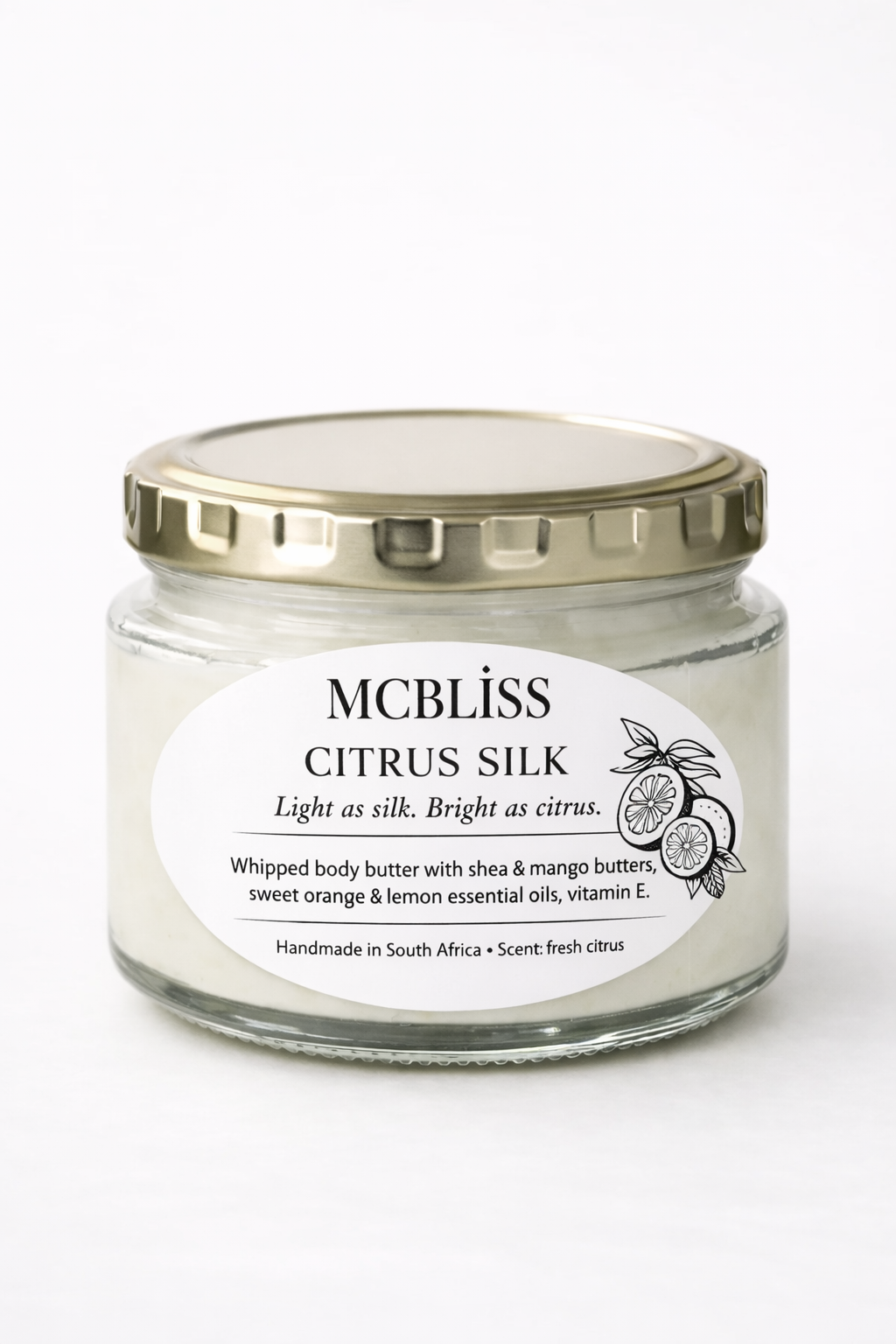 Citrus Silk Body Butter — Glow & Hydration