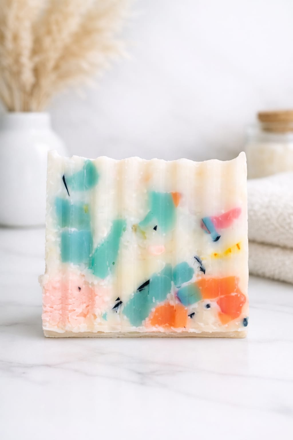McBliss Confetti Soap – Handcrafted Eco-Artisan Bar